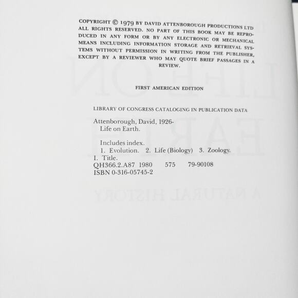 Life on Earth: A Natural History - Book by David Attenborough - Picture 5 of 8